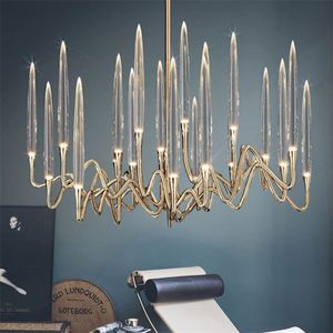 <span class=keywords><strong>Lampadario</strong></span> <span class=keywords><strong>Led</strong></span> K9 lampada pendente di cristallo oro illuminazione di lusso per sala da pranzo <span class=keywords><strong>soggiorno</strong></span> - Product Image 2
