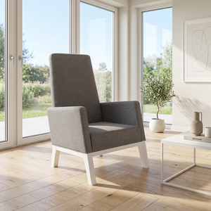 Sillón Reclinable Glider, Ecológico, Modular, Diseño Moderno, Patas de Madera, Muebles para el Hogar, Dormitorio, Oficina en Casa, Sala de Estar - Product Image 1