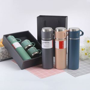New 304 Stainless Steel Cup with Three Lids, Insulated Cup Gift Set, Drinking Cup, Portable Handheld Water Cup - Product Image 4