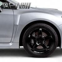 Jantes de course en gros REW 15 16 17 18 pouces, jantes en alliage 5 branches JDM 4X100 5X100 5X114.3 à déport profond