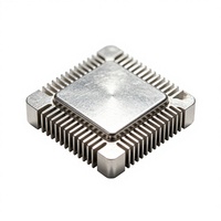Radiateur en aluminium usiné par CNC avec ailettes denses pour le refroidissement des équipements électroniques