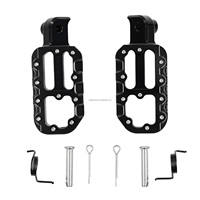 Repose-pieds en aluminium CNC en forme de T JFG, larges et antidérapants, pour moto électrique Qronged X1 Spark