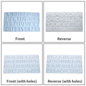 Molde de Silicona Transparente con Letras del Alfabeto para Manualidades, Personalizable con Serigrafía para Negocios, Promoción 2024 - Product Image 6