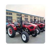Équipement agricole petits tracteurs de tondeuse à gazon diesel 4x4, tracteur à roues 16 cv, tracteurs sous-compacts