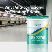 Primaire pénétrant liquide éco-responsable à base d'éster vinylique, anti-corrosion, pour revêtement imperméable de sols en ciment à appliquer au pinceau