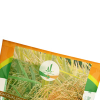 Sachet d'emballage hybride pour graines de riz, haute barrière PA/PA/PE Nylon/PE, scellé sur 3 côtés, résistant aux perforations et à l'humidité
