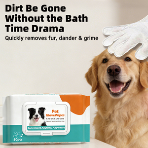 ถุงมือทำความสะอาดสัตว์เลี้ยงแบบใช้แล้วทิ้ง 50 ชิ้น สำหรับผิวแพ้ง่าย ปลอดภัยสำหรับมืออาชีพ เหมาะสำหรับร้านสปาสัตว์เลี้ยง คลินิกสัตวแพทย์ - Product Image 6
