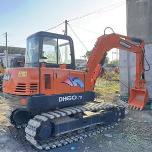 Excavatrice Doosan DH60 de 20 tonnes, importée de Corée du Sud, et excavatrice sur chenilles DH60 de 6 tonnes, et excavatrice d'occasion de 6 tonnes à l'exportation - Product Image 2