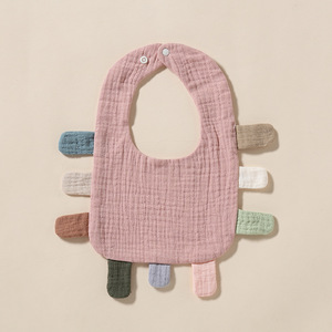 Tissu imprimé personnalisé fantaisie multicolore coton 18-24 mois bébé couverture bavoirs vêtements bébé bavoirs pour adulte - Product Image 1