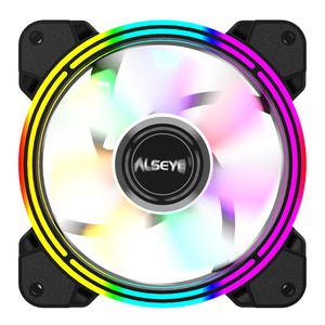 ALSEYE <span class=keywords><strong>Ventilador</strong></span> <span class=keywords><strong>de</strong></span> <span class=keywords><strong>PC</strong></span> RGB <span class=keywords><strong>de</strong></span> 12025 mm, Kit <span class=keywords><strong>de</strong></span> Ventiladores RGB direccionables para Caja <span class=keywords><strong>de</strong></span> <span class=keywords><strong>PC</strong></span> - Product Image 2