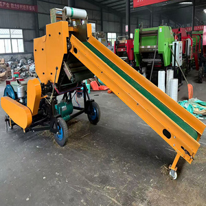Ngang nông nghiệp ủ hay cỏ Baler trang trại động vật thức ăn wrapper Baler giá - Product Image 3