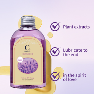 CokeLife OEM Pure <b>Essential</b> <b>Oil</b> Lavender Massage Body & Hair <b>Oil</b> for Women-100ML/150ML Bulk Spa Sex Use - Product Image 2