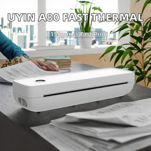 Uyin A80 150mm/s Hızlı Termal Yazıcı, Kablosuz Masaüstü A4 Mürekkepsiz Taşınabilir 203DPI 2600mAh Pil Stokta - Product Image 2