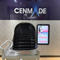 Machine d'analyse de la peau intelligente Magic AI, machine de détection des problèmes cutanés 3D, analyseur facial avec 19 langues