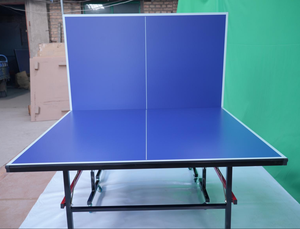 <span class=keywords><strong>Table</strong></span> <span class=keywords><strong>de</strong></span> tennis <span class=keywords><strong>de</strong></span> <span class=keywords><strong>table</strong></span> professionnelle Bailing en vente, taille standard internationale, acier haute intensité, pliable et mobile - Product Image 2