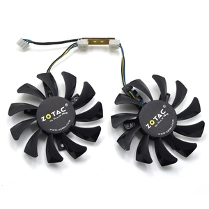 D'origine GTX <span class=keywords><strong>970</strong></span> 4Pin ventilateur Refroidisseur pour ZOTAC GTX <span class=keywords><strong>970</strong></span> <span class=keywords><strong>4</strong></span> GO AMPLI Extrême Core Édition ZT-90101-10P Carte Vidéo avec radiateur Radiateur - Product Image 5