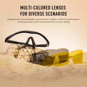 男性女性のための撮影メガネアンチフォグ,ANSI Z87.1認定戦術安全メガネ - Product Image 6