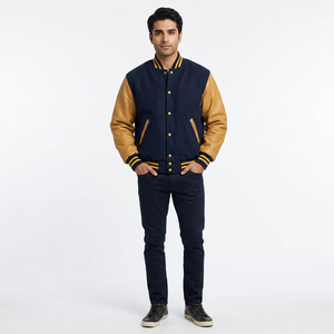 Customized <b>Jackets</b> Custom Patchwork <b>Baseball</b> Rider Bomber <b>Jacket</b> <b>for</b> <b>Men</b> <b>Baseball</b> Satin College Team Custom Varsity <b>Jacket</b> - Product Image 1