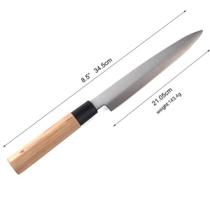 มีดเชฟญี่ปุ่นทำจากไม้เมเปิ้ล <span class=keywords><strong>yanagi</strong></span> sashimi 345mm - Product Image 2