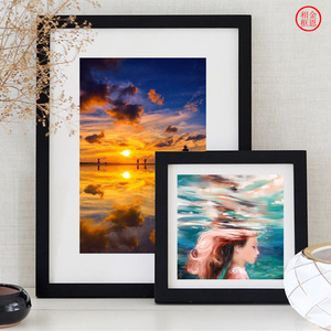 Projet d'oeuvres d'art d'hôtel 16X20Inch Vente Grand cadre <span class=keywords><strong>photo</strong></span> mural avec <span class=keywords><strong>verre</strong></span> au prix le plus bas - Product Image 4