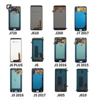 Kombinasi Layar Ponsel untuk Samsung LCD Asli Pengganti Layar Sentuh Suku Cadang Ponsel