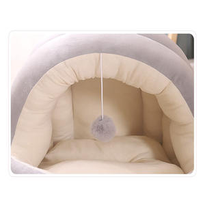 DANYI <span class=keywords><strong>Cat</strong></span> House Indoor Warmer Zwinger Haustier Katzen bett Haustier Heizkissen Zelt Gemütliche Höhlen betten Solide 10 Stück Nachhaltige Spielzeug zelte für Katzen - Product Image 2