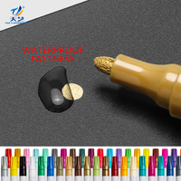 Marcadores de tinta acrílica à prova d'água, marcadores de cores de alta capa promocionais, 2019