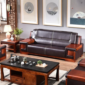 Designed Executive Couch Bookshelves <b>Office</b> Furniture Collections - Product Image 5