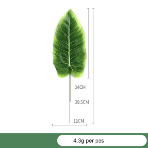Foglie di Banana Artificiali all'Ingrosso, Pianta Tropicale Verde per Decorazioni a Tema Hawaiano e Feste - Product Image 2