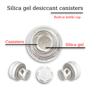 Compresse effervescenti contenitori disseccanti di Gel di silice cilindrico assorbono l'umidità prolungano la durata di conservazione degli alimenti produttore - Product Image 4