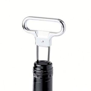 Wholesale Hot Selling Customizable Durable Stainless Steel Two Prong Wine Cork <b>Puller</b> Screw Bottle Opener Gift - Product Image 2