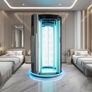 Lit de bronzage vertical professionnel pour salon de bronzage, <span class=keywords><strong>solarium</strong></span> <span class=keywords><strong>UVB</strong></span>, machine de bronzage intérieur - Product Image 2