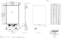 Módulo de Pantalla de Tinta Electrónica de 10.3 Pulgadas, 1872x1404 1680x2240 2K UHD Esp32, Pantalla de Papel Electrónico Monocromática EPD