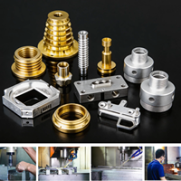 Services de tournage et d'usinage CNC de précision, prototypes en aluminium personnalisés, pièces métalliques usinées CNC, usinage CNC OEM ODM 0,01 mm