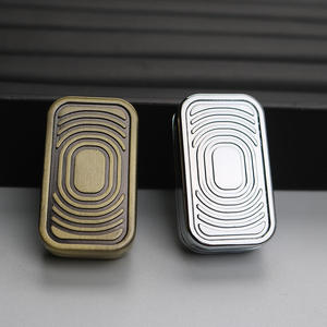 EDC Metall-Fidget-Slider Magnetische Poker-Schiebekarte Fidget-Sensorikspielzeug Kleine Magnetspielzeuge zur Stresslinderung Geschenke - Product Image 1