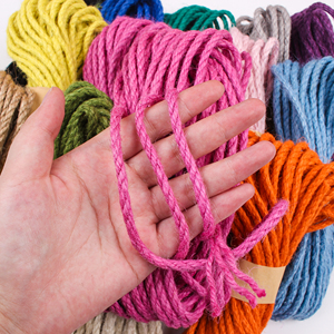 5Mm * 10M Đầy Màu Sắc Gai Dầu Sợi Dây Thừng Bện Cây Gai Dầu Chuỗi Gói Sợi Dây Thừng Làm Bằng Tay Tự Làm Nghệ Thuật Thủ Công Quà Tặng Gói Dây Rc07031012 - Product Image 2