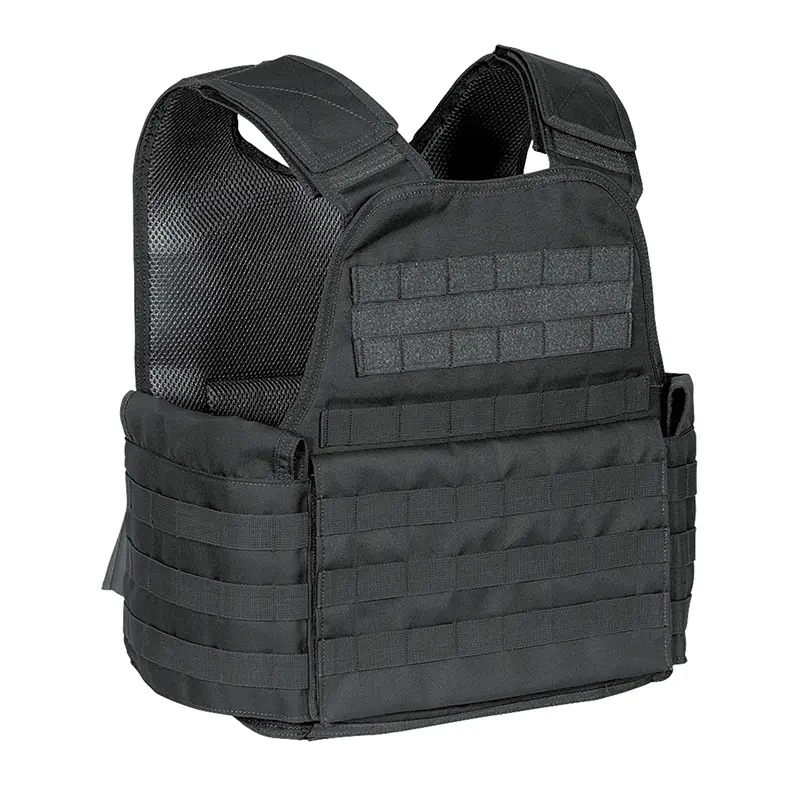 Lightweight tactical plate carrier tactical vest bag with padded adjustable shoulder straps security vest tactical for hunting