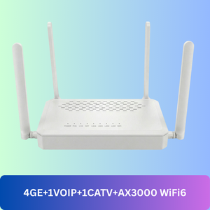 NEW Arrival ZIKUKN Catv Wifi6 AX3000 Fiber Optical <b>Equipment</b> Gpon Xpon Onu Dual Band 4GE Broadband Router Compatible Popular Olt - Product Image 2
