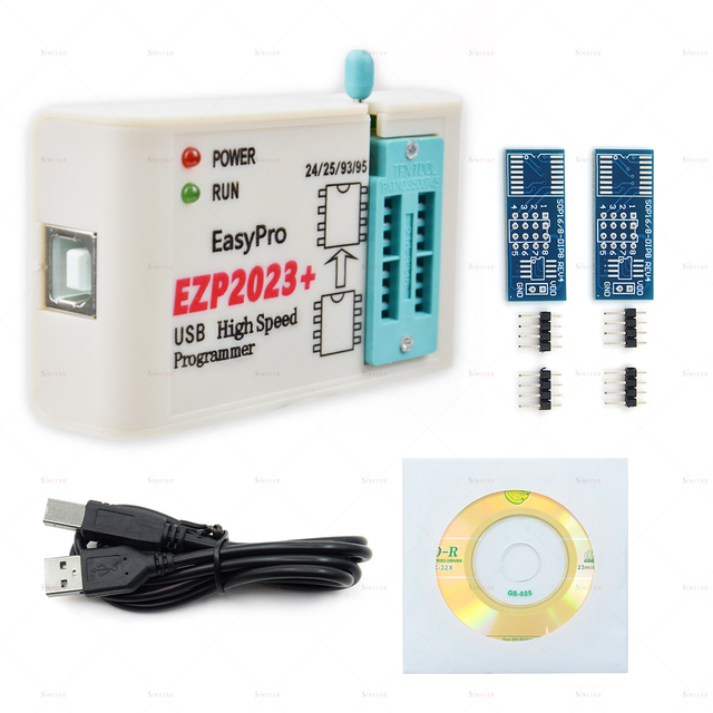 EZP2023 USB SPI Standard Programmer 12V Universal Car Fitment Supports 24/25/93/95 EEPROM Flash BIOS Better Than EZP2019