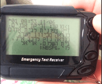 POCSAG programı çok fonksiyonlu acil metin alıcısı kablosuz beeper 4 satır alfa sayısal çağrı cihazı