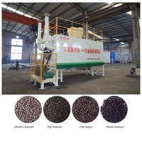 Máquina de Compostaje de Residuos Orgánicos y de Alimentos de 5-120T/día, Fácil de Operar, Línea de Producción de Fertilizante Orgánico