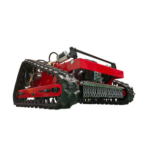 <b>Lawn</b> <b>Mower</b> Tracked Gasoline Powered 4 Cycle Remote Control Mulching Rotary Blade Professional Grade - Product Image 4