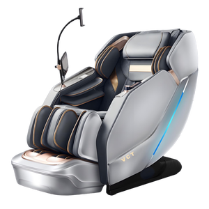 VCT 3D Shiatsu Royal Salon Bodycare Human Touch Airbag Champú Silla de madera portátil con masaje corporal en la oficina de Dubai - Product Image 1