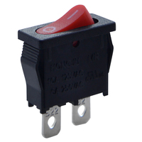 Interrupteur à bascule série MR-2 10A 125V 6A 250VAC fonction marche-arrêt 2Pin SPST
