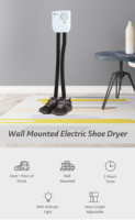 Sèche-chaussures électrique domestique Portable fil chauffant chauffe-bottes chaussures en plastique Machine de séchage