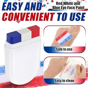 Couleur du visage <span class=keywords><strong>Trois</strong></span> couleurs Drapeau national Couleur du visage Visage et couleur du <span class=keywords><strong>corps</strong></span> pour les fans de football - Product Image 4