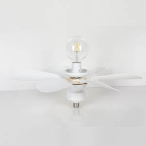 <span class=keywords><strong>Ventilateur</strong></span> de <span class=keywords><strong>plafond</strong></span> moderne à LED avec télécommande, 6 pales, 16 pouces, éclairage d'urgence DIY et protection anti-accident - Product Image 6