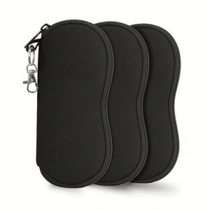 Étui souple personnalisé pour lunettes de soleil, pochette de rangement de voyage pour lunettes, lunettes de natation, étui à lunettes - pour usages multiples - Product Image 1