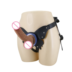 Harnais de godemiché portable Prettylove pour couples lesbiens, avec ventouse puissante, grand modèle de 6,3 pouces - Product Image 2