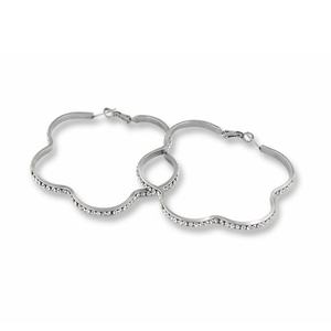 Collare - Aros Grandes de Diferentes Colores para Mujer, Acero Inoxidable, Color Dorado que Nunca se Desvanece, Regalo para Mujer, Aros de Moda, Joyería - Product Image 3